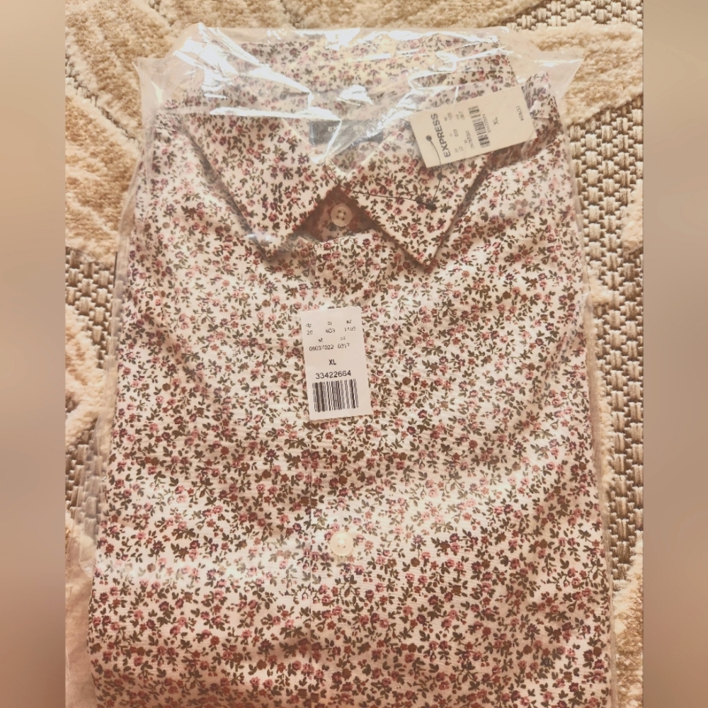 Floral dress shirt